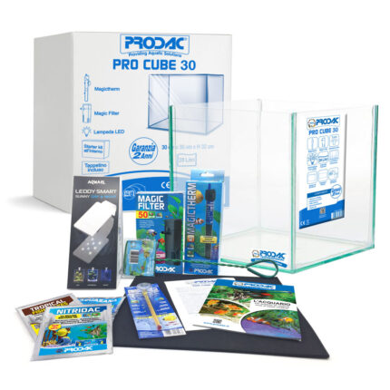 Prodac Aquarium complet Pro Cube 25 x 25 x 30 cm - 16 litres